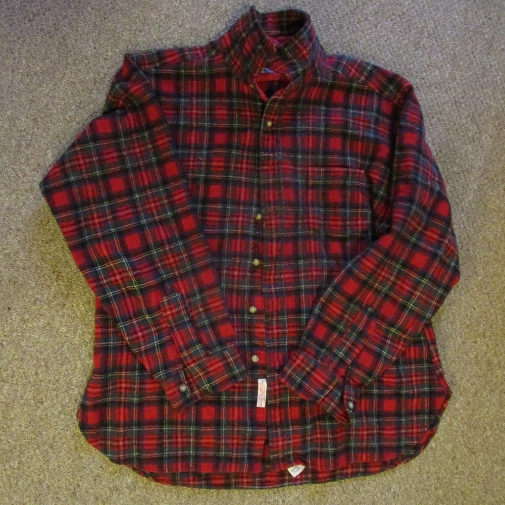 Pendleton Plaid Red Plaid Shirt Stewart Tartan